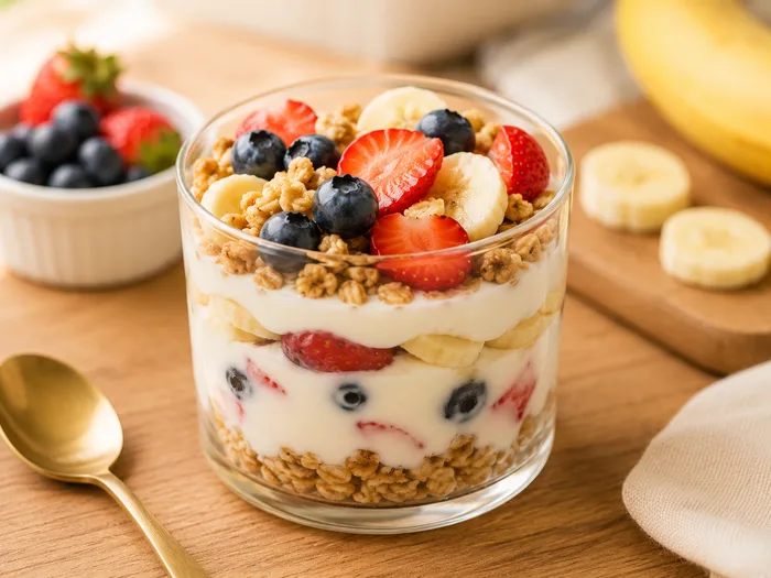 Iogurte com frutas